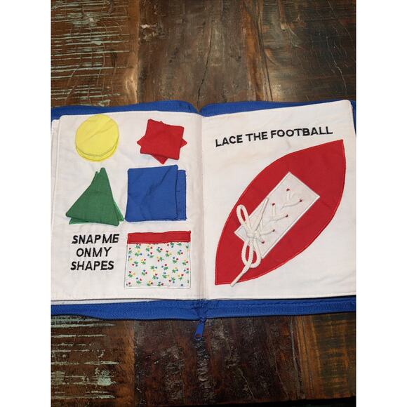 My Quiet Book Alma’s Designs Book Learning Development Montessori Vintage - Picture 5 of 9